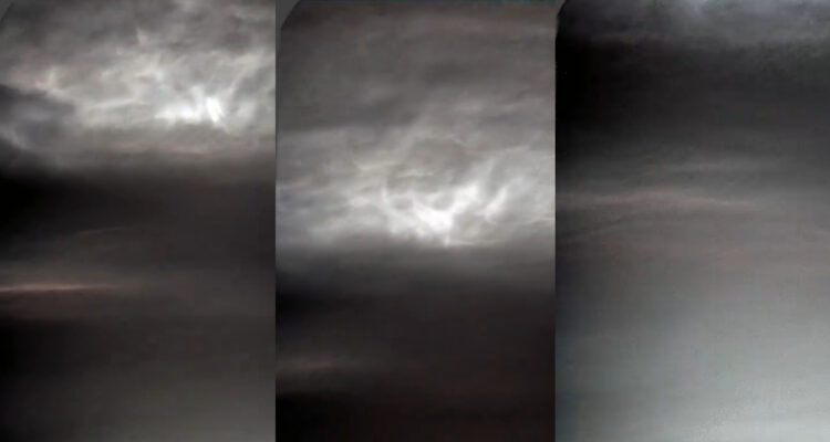El rover Curiosity capta raras nubes “crepusculares” en Marte