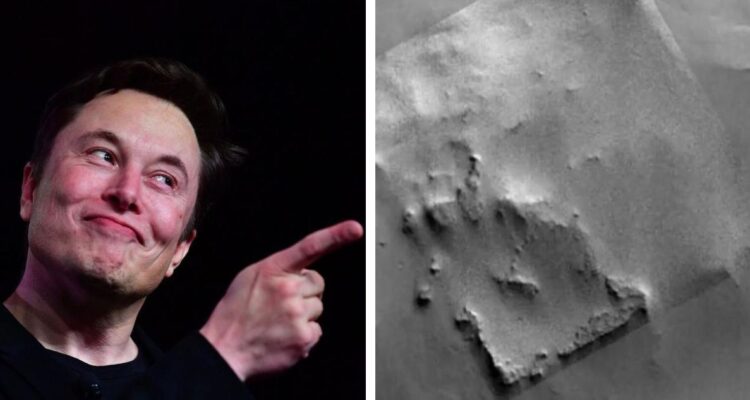 La explicación racional sobre extraña figura hallada en Marte que sorprendió hasta a Elon Musk