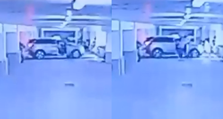Revelan video de asesinato en subterráneo de Santiago: víctima iba con su pareja y su hijo de 10 años