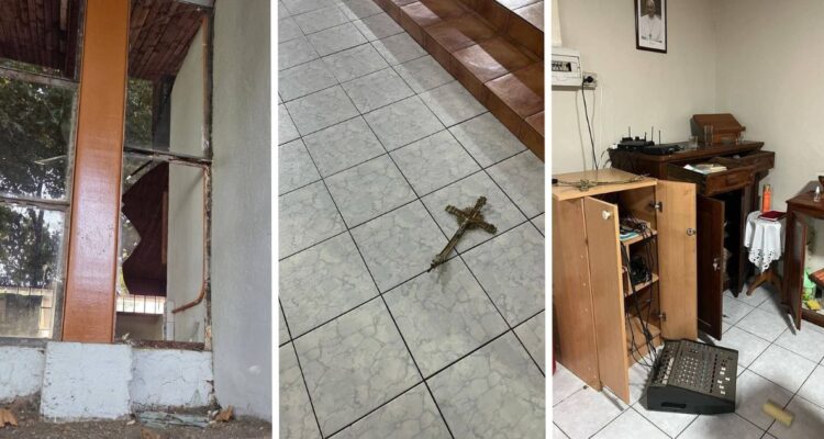 Desconocidos roban especies y causan daños en parroquia San Bernardo de Chillán Viejo