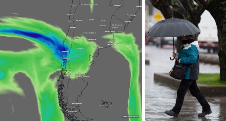 Anuncian lluvias para el resto de la semana en 10 regiones de Chile: incluye nieve en la Metropolitana