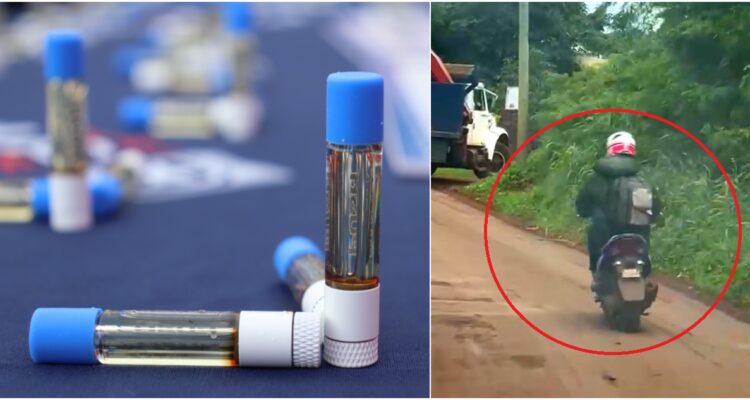 Incautan 50 mil dosis de THC en "puff" que hombre pretendía mandar por vía marítima a Isla de Pascua