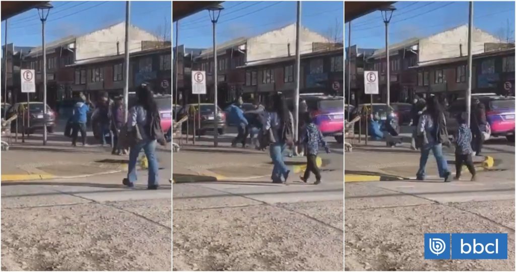 Captan agresión de funcionario municipal a hombre en plena calle de Coyhaique: anuncian investigación