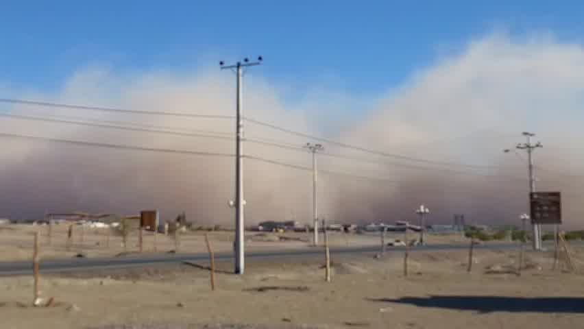 VIDEOS | Así fue la tormenta de arena que afectó a regiones de Arica y Parinacota, y Tarapacá