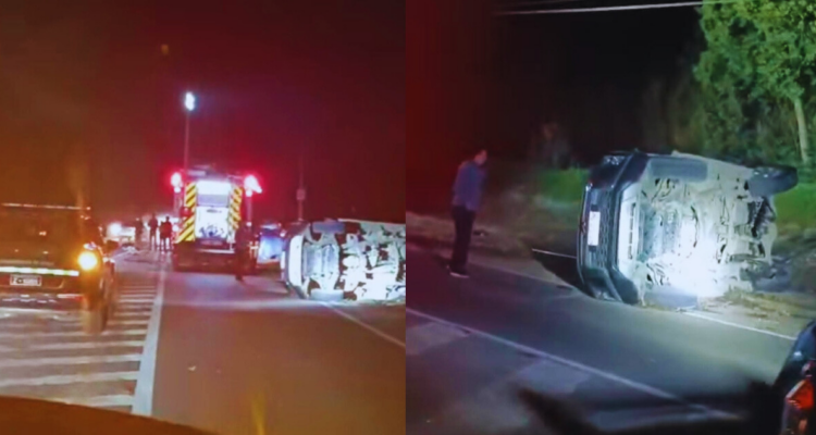 Un fallecido y cinco personas heridas deja violenta colisión en región del Bío Bío