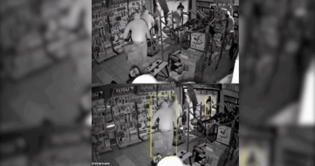 Robo con "alunizaje" afecta a ferretería del centro de Chillán: embistieron puerta principal