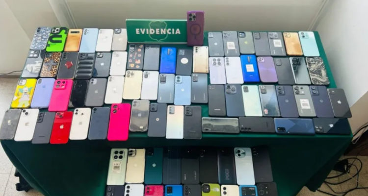 Capturan en Arica a banda involucrada en robo de celulares en La Pampilla: 82 dispositivos recuperados
