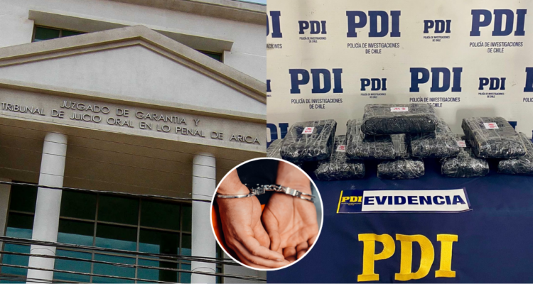 Dejan en prisión preventiva a los 5 ciudadanos peruanos que ingresaron ketamina a Chile por Chacalluta