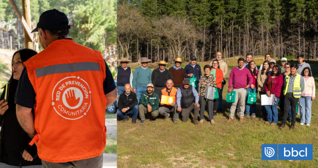 Red capacita a comunidades rurales en prevención de incendios: forman primer comité autónomo del país