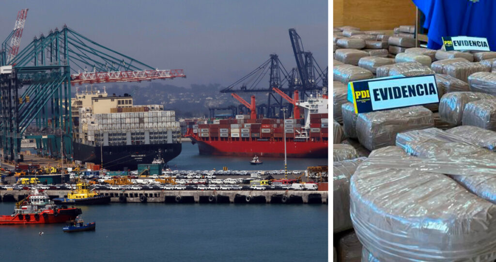 Fiscalía advierte que puertos en región de Valparaíso son críticos para el ingreso de drogas y armas