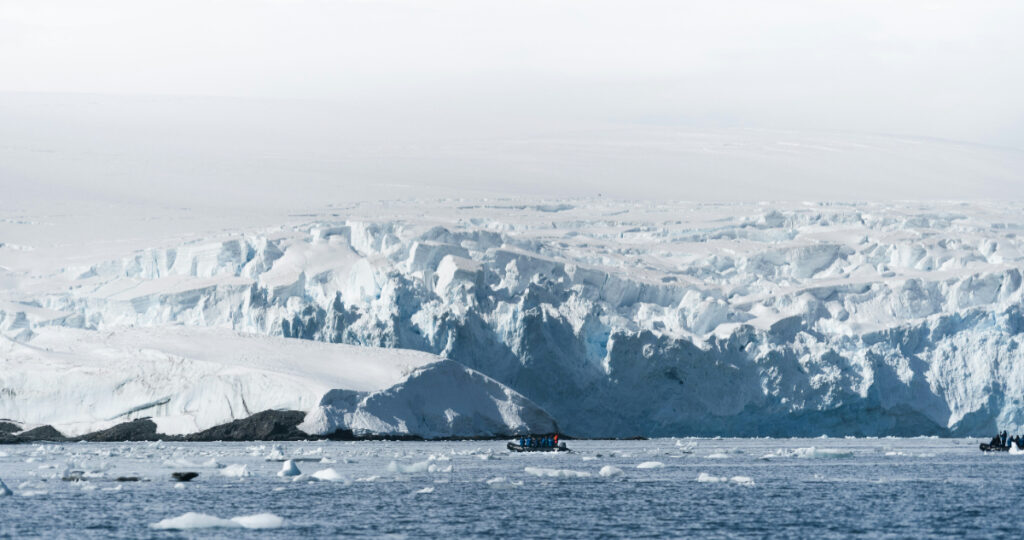 Un glaciar de la Antártica se redujo un 50% en solo 2 meses