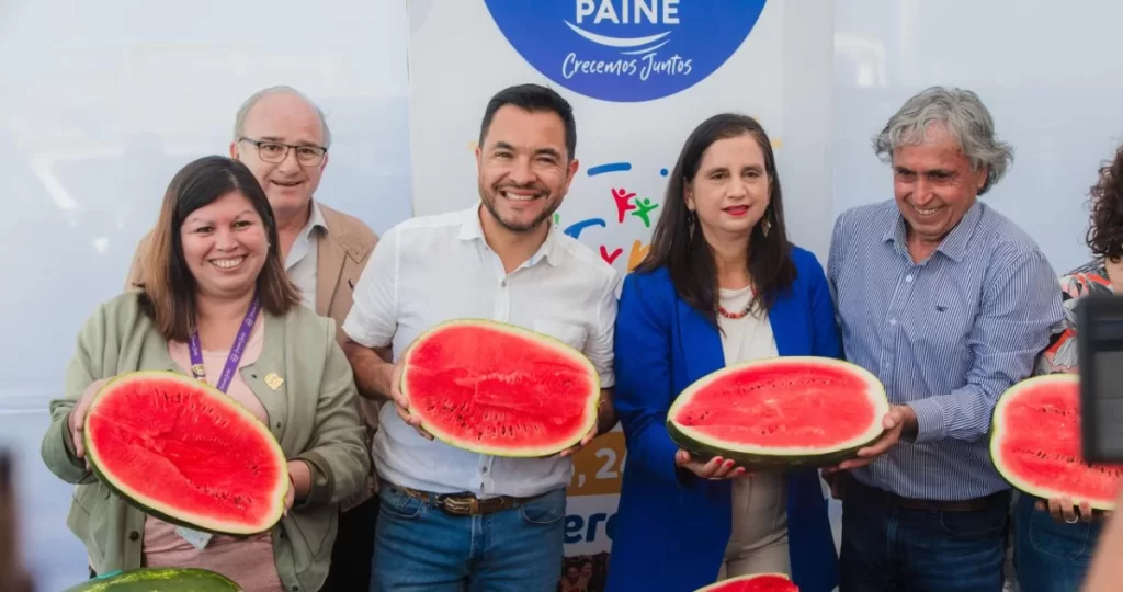 Paine vive el lanzamiento de la Temporada de Sandías 2025-2026 en Lo Valledor