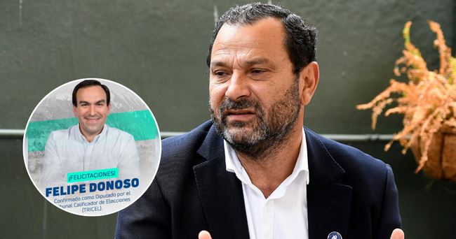 PDG rechaza reelección de Felipe Donoso anunciada por la UDI: "Información falsa" y "conducta matona"