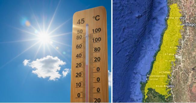 Emiten nuevo Aviso por Altas Temperaturas para toda la zona central: hasta 36 ºC de temperatura