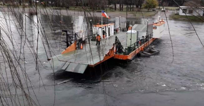 Balsa de San Javier retomará sus servicios entre Máfil y Los Lagos durante la próxima semana