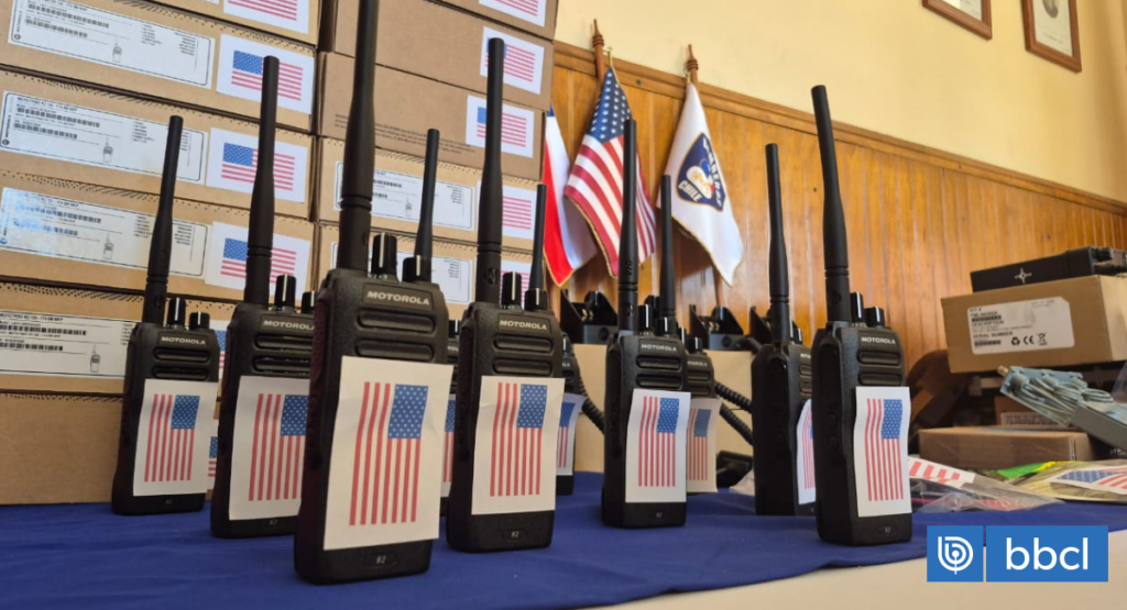 Bomberos de Quillón recibe donación del gobierno de EEUU tras incendios forestales