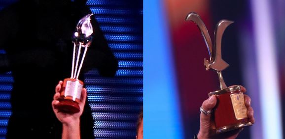 Roban gaviota de oro y antorcha de plata desde set de Canal 13 instalado en Club Árabe de Viña del Mar