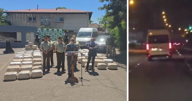 OS7 incauta más de una tonelada de marihuana avaluada en más de $14 mil millones: iba rumbo al Bío Bío