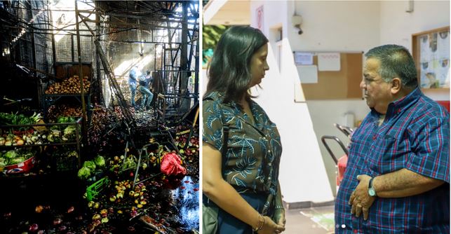 Gobierno descarta impacto en precios de alimentos tras siniestro que afectó a la Vega Central