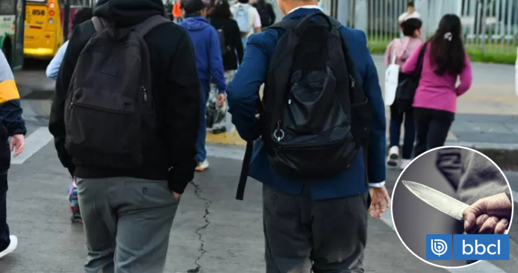 Sorprenden a tres estudiantes de 3 colegios distintos portando cuchillos en región de Valparaíso