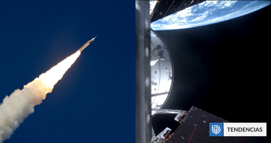 Artemis II sale de la órbita terrestre e inicia su camino hacia la Luna