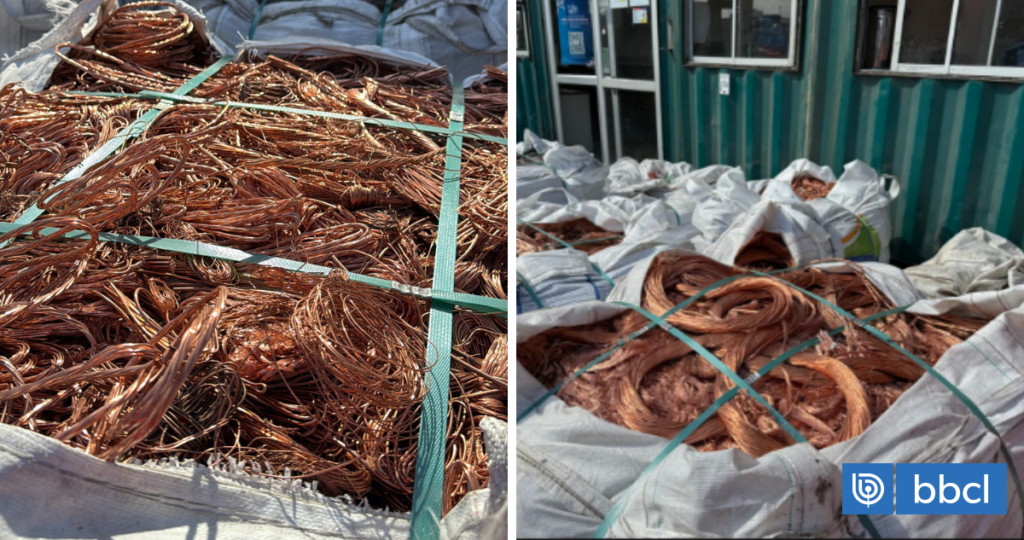 Desarticulan red de robo de cobre más grande del país: botín era llevado en contenedores a China