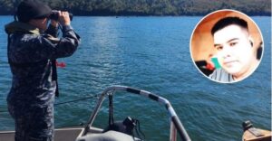 Continúa búsqueda de tripulante de lancha que cayó al mar en canal Moraleda en Aysén