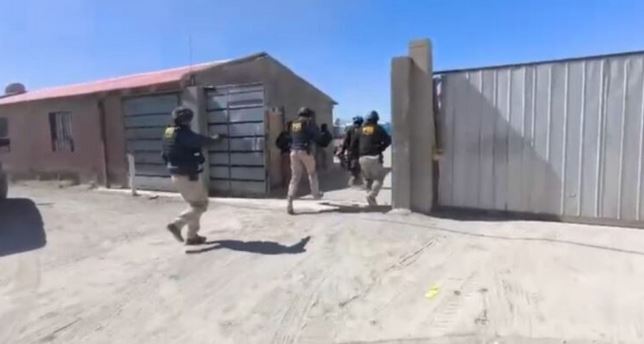 Casi 100 kilos de droga incautada y dos detenidos deja operativo de la PDI con el Ejército en Iquique