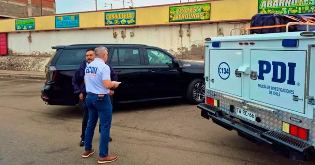PDI de Arica logra detener en tiempo récord a acusado por homicidio frente a mercado de Arica
