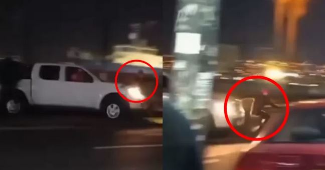 VIDEO | Captan a camioneta atropellando a personas en sector costero de Valparaíso: conductor huyó