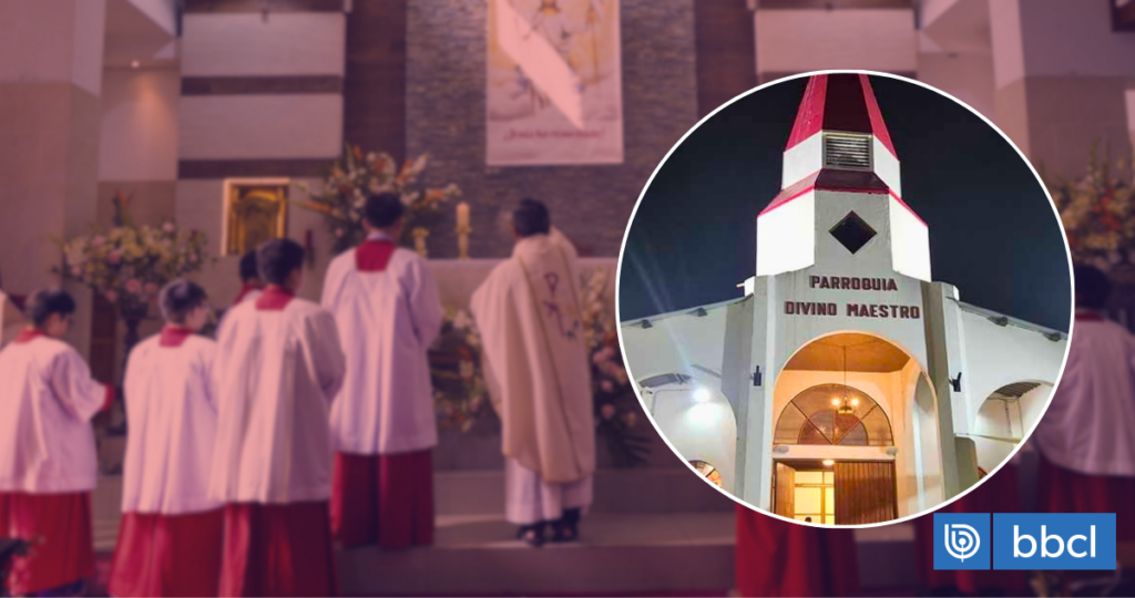 Balacera al interior de parroquia en Rancagua interrumpe celebración religiosa y deja un herido