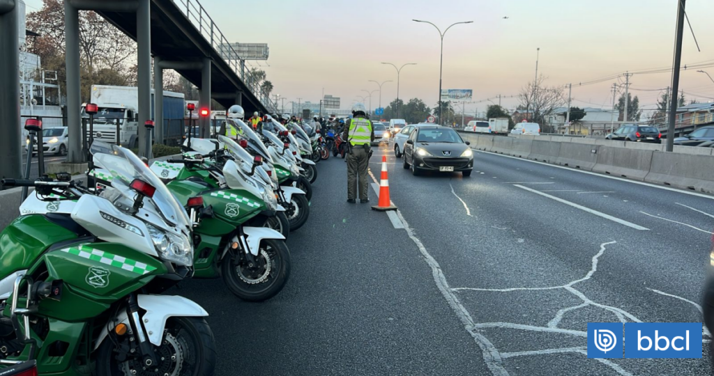 Arrau y Carabineros lideran nueva fiscalización a automovilistas y motociclistas en la RM