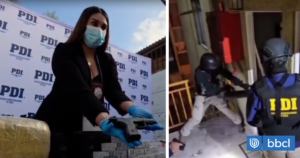 Incautan 618 kilos de droga a banda que operaba entre Tarapacá y la RM: avalúo es de $3 mil millones