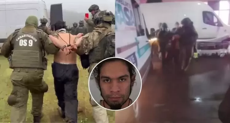 Este lunes será formalizado ’El Rana’, acusado por homicidios de carabineros Naín y Cosme
