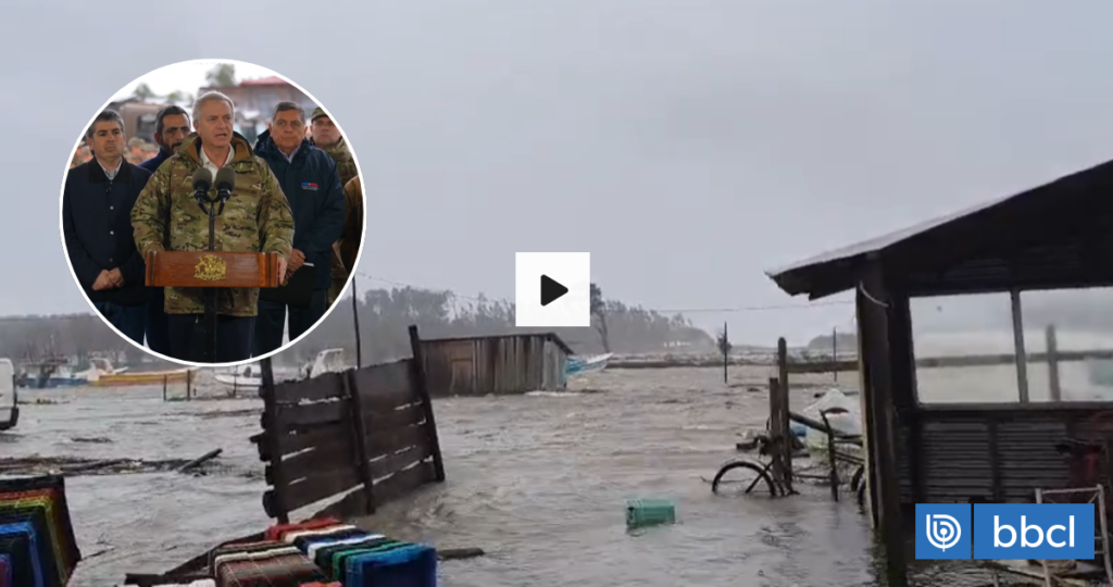 "Lechos de río no son habitables": Kast pide evacuar y fija ministros en regiones ante sistema frontal