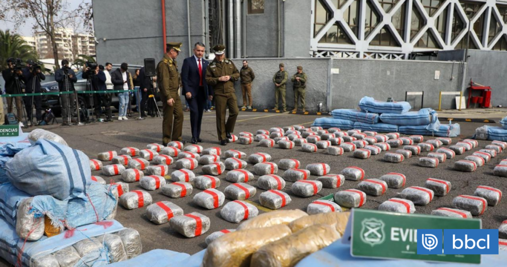 Carabineros incauta casi dos toneladas de droga en zona fronteriza de Antofagasta durante julio