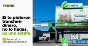 Ecomas se querella tras uso de su imagen por delincuentes para estafar a clientes en redes sociales