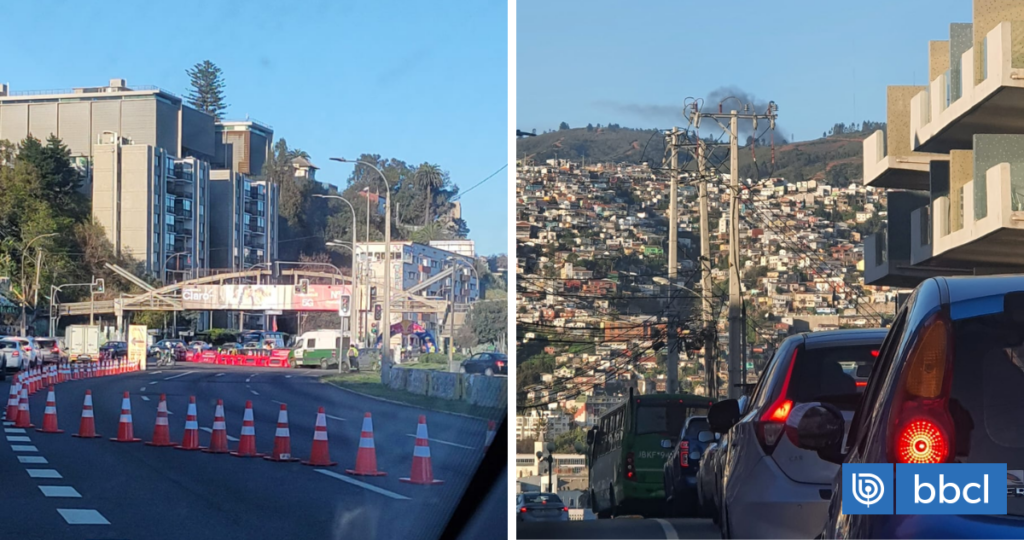 Congestión vehicular en Valparaíso a raíz de cortes programados por Media Maratón TPS: revísalos aquí