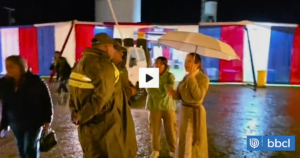 Lluvia y viento suspenden Fiestas Patrias: Cierran ramadas en Sierra Gorda y la Pampilla de San Isidro
