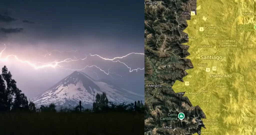 Pronostican tormentas eléctricas para este lunes en la RM y otras 7 regiones: revisa zonas afectadas