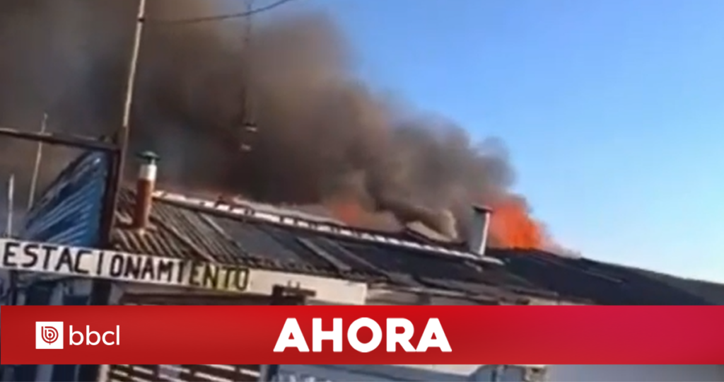 Incendio estructural afecta a locales comerciales en sector balneario de Cartagena