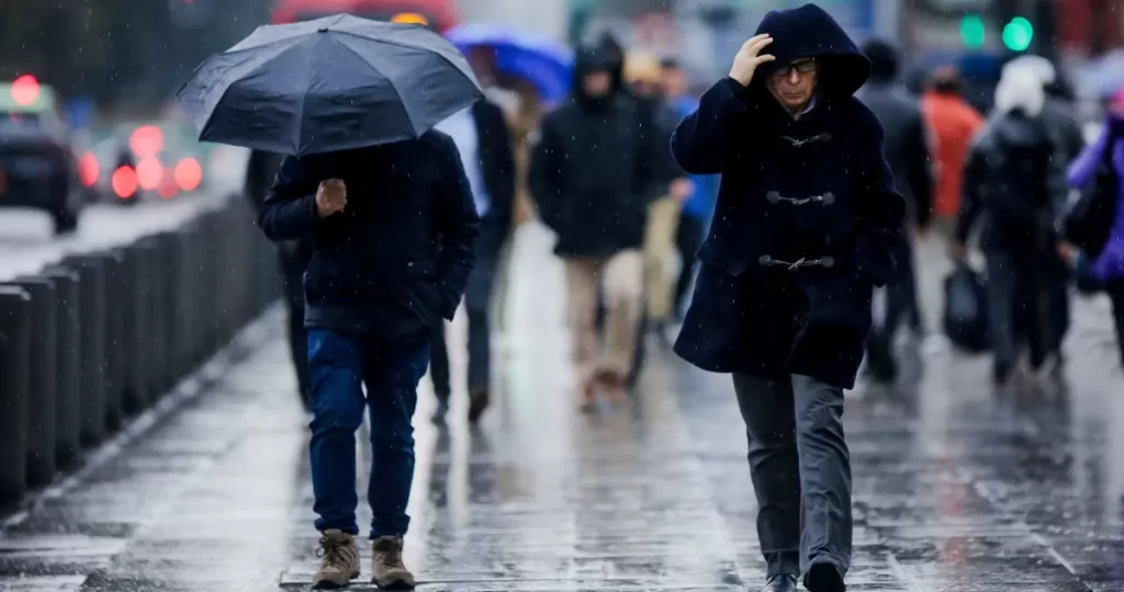 Emiten alerta y avisos por lluvia, viento y tormentas eléctricas para esta semana en zona centro-sur