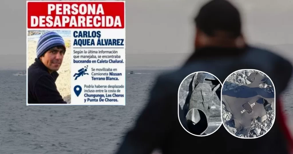 Tras hallazgos, no descartan hipótesis de ataque de tiburón a buzo desaparecido en costa de Atacama